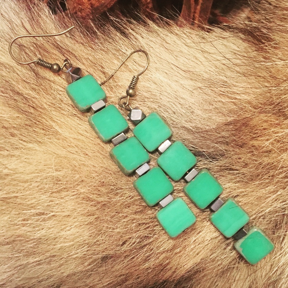 NEW Boujee Cowgirl Turquoise Earrings
